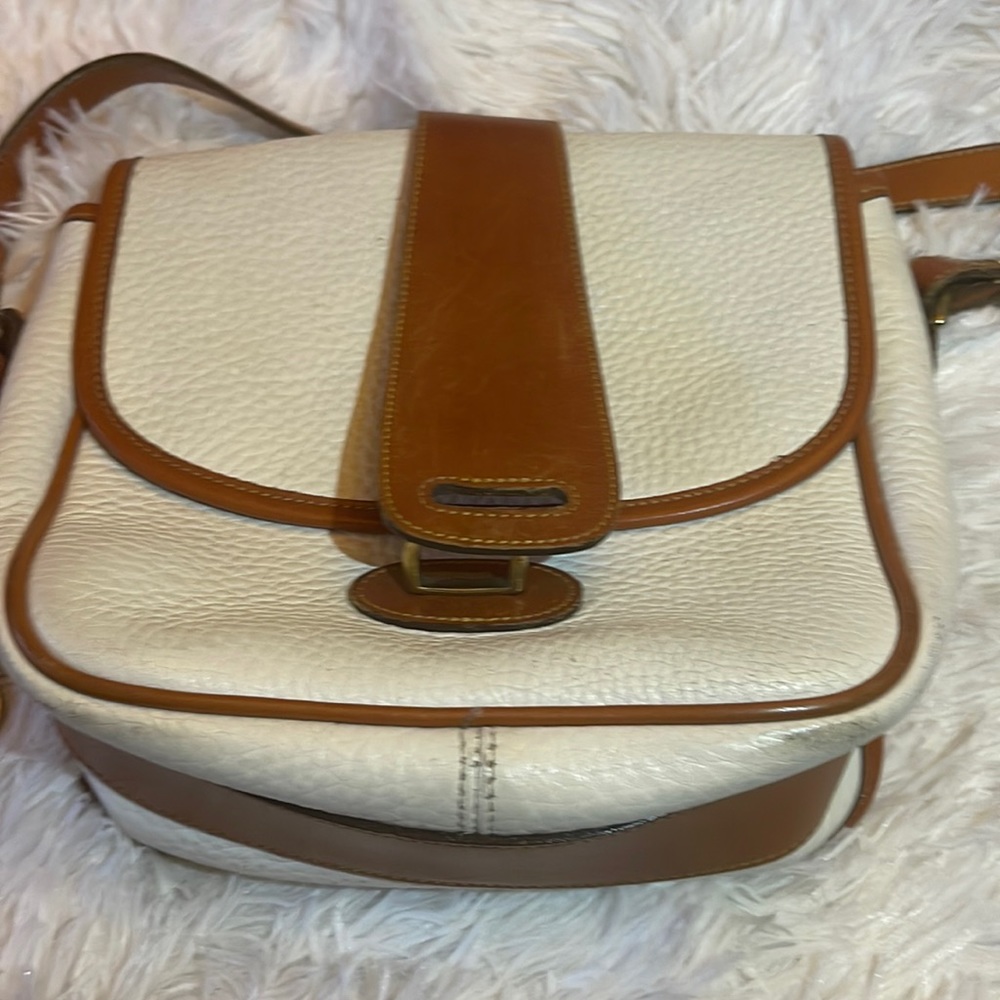 White vintage dooney and brouke